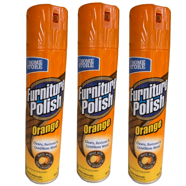 MultiSurface Furniture Polish Spray, Works on Wood 4 Pack Cleans