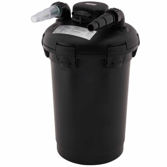 The Pond Guy SimplyClear 2500 Pressurized Canister Filter with UV Light Clarifier for Koi Ponds