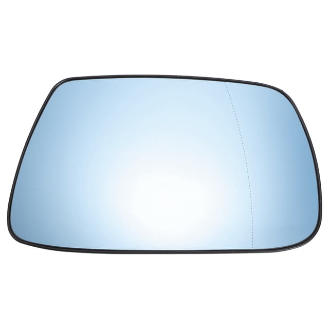Reemplazo de vidrio del espejo 1 Pc Unique Bargains para Jeep Grand Cherokee 2005-2010 lado del pasajero derecho con placa de respaldo No.5142874AA azul vidrio real plástico