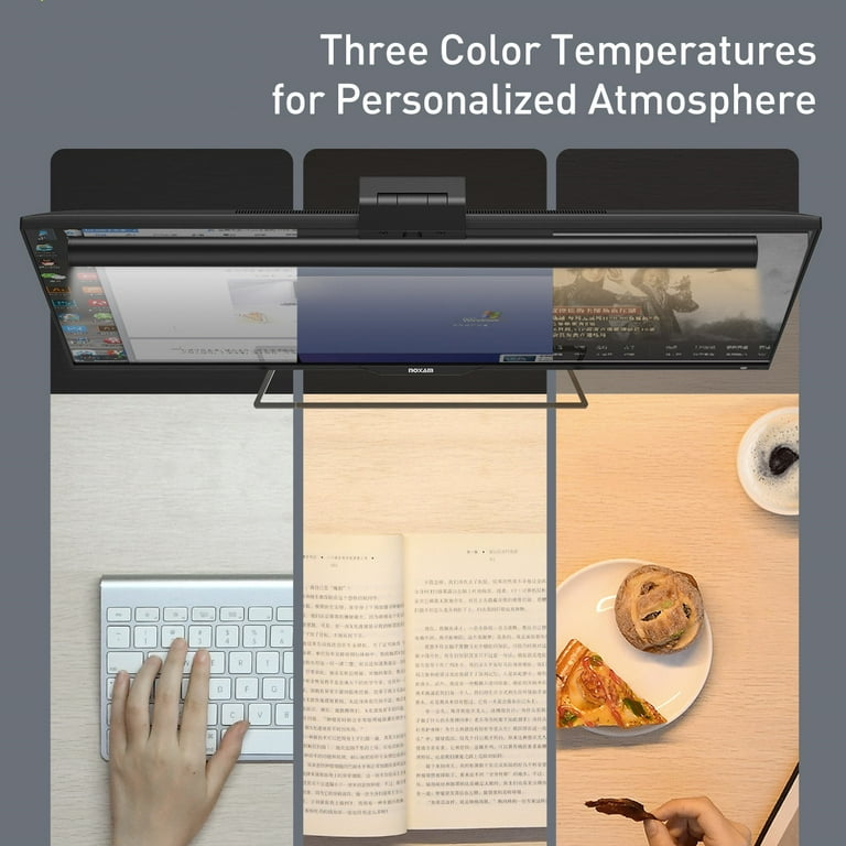 Baseus Barre d'écran pour Ordinateur 5W - Screen Bar avec 3 niveaux de  couleur à prix pas cher