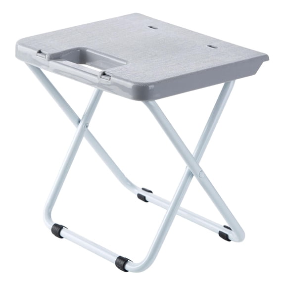 QccHieUs Lightweight Camping Chair Seat Mini Furniture Footstool Folding Stool for Hiking