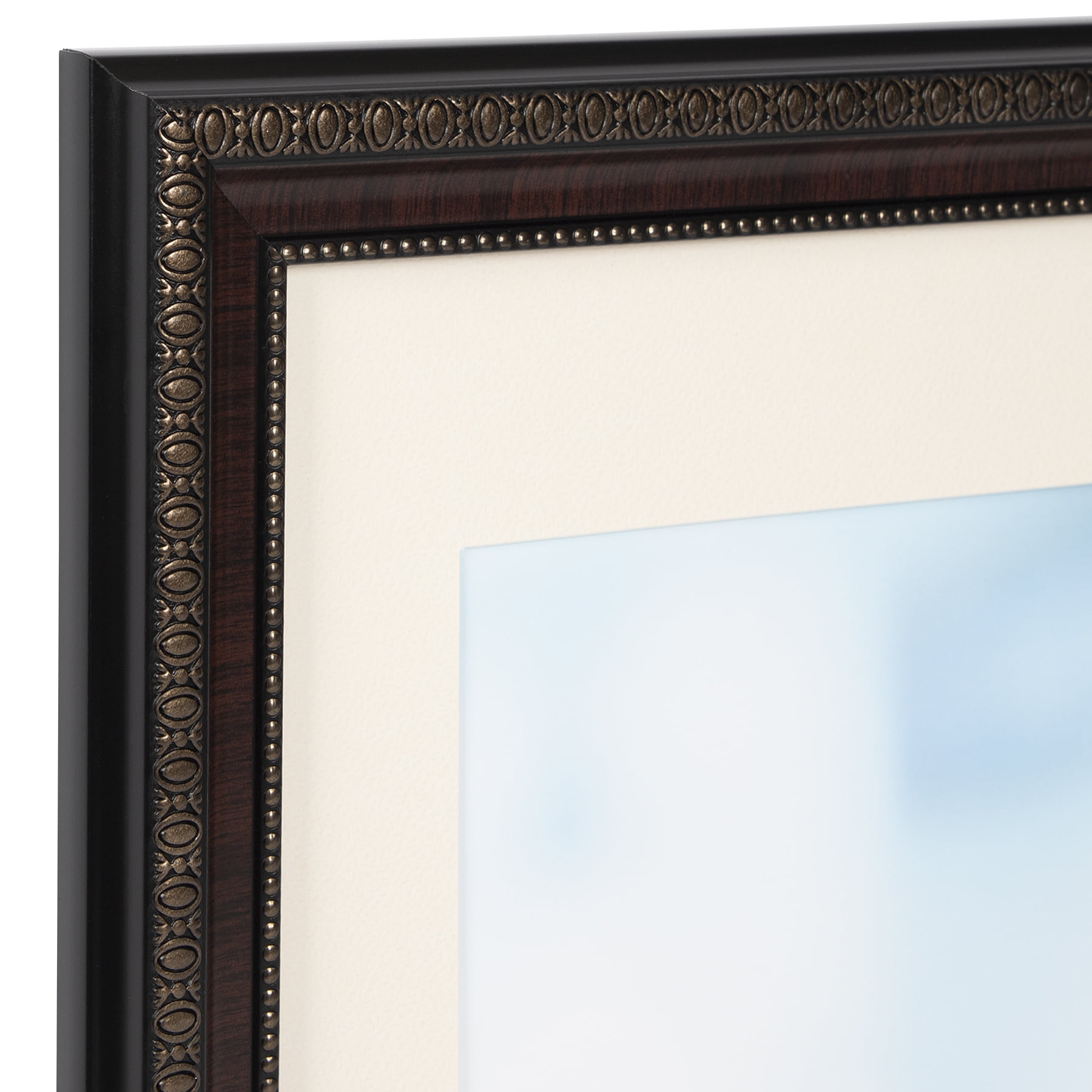 Mainstays – 8x10 Picture Frame – Mahogany Matted Gallery Wall Photo Frame