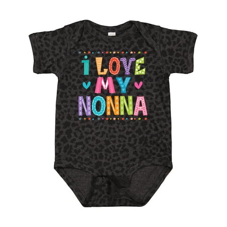 

Inktastic I Love My Nonna Baby Clothes Girls Baby Bodysuit