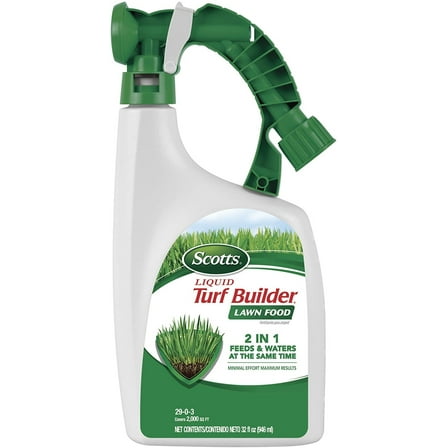 Scotts Turf Builder Liquid Lawn Fertilizer - For Any Grass Type - 2,000 Sq. Ft.