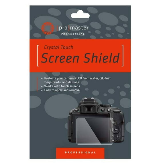 Promaster Crystal Touch Screen Shield - Olympus EM1X, EM1, EM10MKIII, EM10MKII, EM10, EPL8, EPL7,