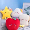 thumbnail image 2 of Star Apple Cloud Toast Shape Pillow Super Soft Doll Bed Sleeping Pillow For Birthday Gift Gong Bohan unisex, 2 of 2
