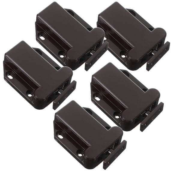 5 Pcs Cabinet Door Door Bolt Latch Door Lock Hidden Door Push to Open Door Latch