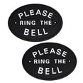 thumbnail image 1 of DOLITY 2 x PLEASE THE BELL Home Decor Signs, Decorative Warning Signs, Warning, 1 of 9