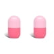 thumbnail image 4 of Inteprter Molde de rodillo antiarrugas para reducir los poros faciales, reparación de quemaduras solares, molde reutilizable para hielo, Rosado 2Conjunto, 4 of 6