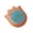 Orange, variant on Crown Shaped Soft Silicone Pet Bath Massage Brush Ergonomic Handheld Non-Slip Design Gentle Deep Clean Foaming Grooming Scrub Comb for Dogs Cats Daily Shower & Skin Massage Care(Yellow-9x8cm)