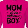 thumbnail image 4 of Inktastic Mom of the Birthday Boy with Balloon Long Sleeve T-Shirt, 4 of 5