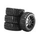 thumbnail image 2 of Juego de 4 ruedas y neumáticos RC de repuesto Baoblaze conjunto de modificación RC neumáticos para coche RC, 2 of 8