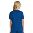 thumbnail image 2 of EL9605 V-Neck Scrub Top for Men & Women | Perfect for Medical, Dental, Veterinary Royal Blue Medium, 2 of 4