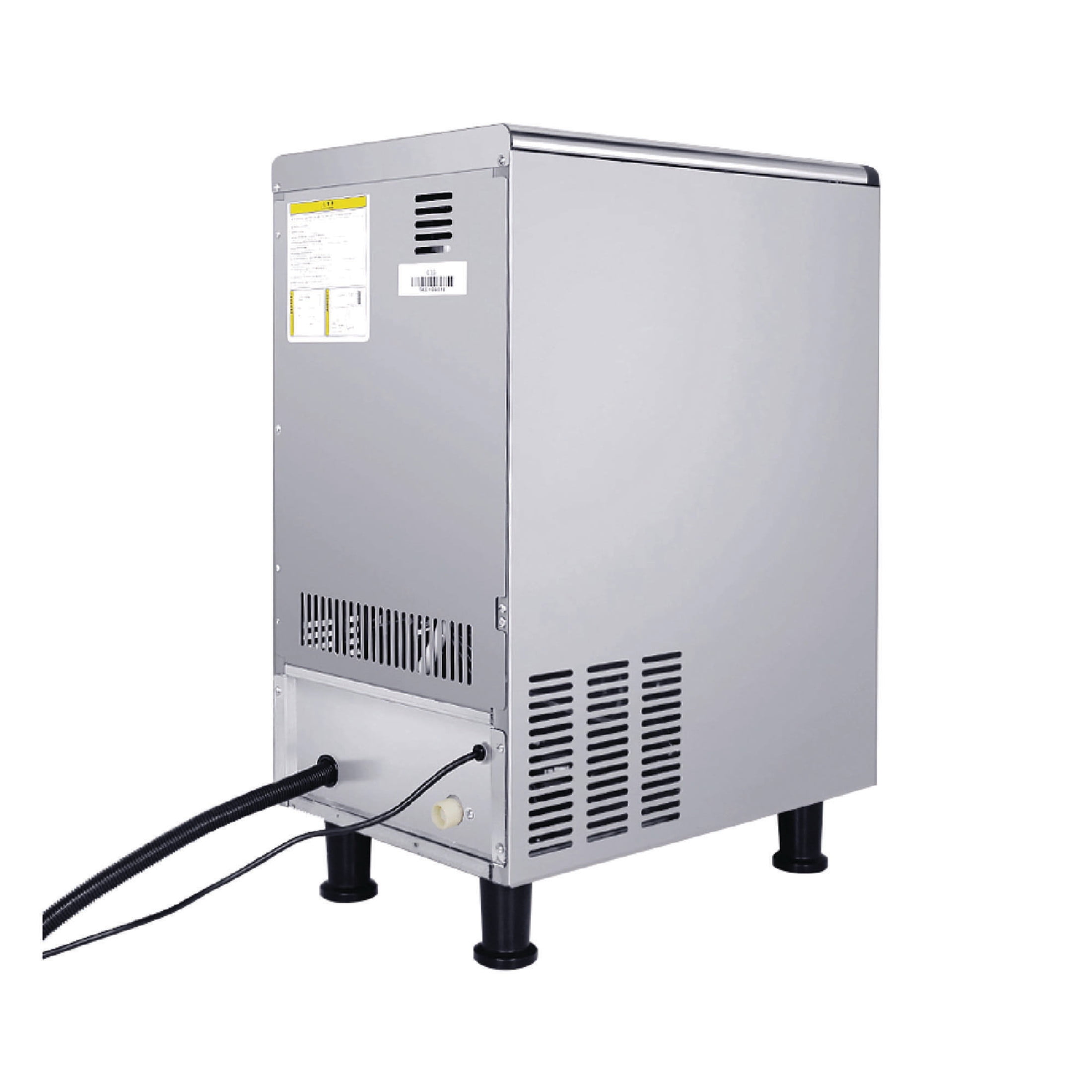 Magic Chef Npcim90b Norpole 15" Wide Undercounter Ice Machine - Stainless Steel
