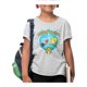 thumbnail image 3 of Playera Fan Army Justice League Talla 8 water fight manga corta gris, 3 of 4