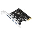 thumbnail image 2 of Tarjeta de expansión PCI-E USB 3.0 de 4 puertos Adaptador PCI Express PCIe USB 3.0 HUB Controlador USB 3.0 de 4 puertos USB 3 0 PCI e PCIe Express 1X, 2 of 5