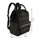 thumbnail image 2 of Disketp Red Poker Mochila de Pañales de Gran Capacidad con Múltiples Bolsillos, Mochila de Viaje Multifuncional para Bebé, Unisex, Moderna y Resistente, 2 of 6