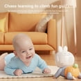 thumbnail image 4 of Baby Musical Crawling Rabit  Explore Animall  Learning Crawl & Walking  for 0-3 Boy Girl  Blue, 4 of 13
