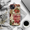 thumbnail image 5 of Vintage Strawberry Floral Collage Phone Case, French Country Aesthetic Botanical Garden Cover for iPhone 17 16 15 14 13 12 11 Plus Pro Max Mini, 5 of 6