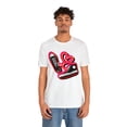 thumbnail image 2 of Valentines Day Shoestring Heart Sneaker Graphic Tee - Unisex 90s Converse, 2 of 8