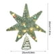 thumbnail image 3 of Decoraciones navideñas, adornos navideños, regalos de Navidad, luces de estrella para la punta del árbol de Navidad - Decoraciones para el árbol de Navidad y accesorios para la ambientación, estrella, 3 of 6