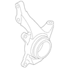 Genuine OE Kia Knuckle - 51715-2F111