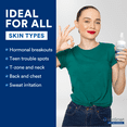 thumbnail image 5 of SkinSmart Antimicrobial Facial Cleanser for Breakouts & Blemishes; Hypochlorous Acid Formula Targets Bacteria to Reduce Skin Irritation and Flush Pores Clean, 8 oz Spray, All Ages & All Skin Types, 5 of 8