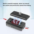 thumbnail image 4 of Magnetic Quick Release Base Mount for Insta360 Ace/Ace Pro, Secure Black Camera Accessories, 4 of 5