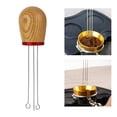 thumbnail image 4 of Distribuidor de sabotaje expreso Perfecl de acero inoxidable y madera de Ceniza 32x139 mm, 4 of 8