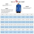 thumbnail image 3 of Baleaf Women's Fleece Thermal Mock Neck Long Sleeve Running Shirt Workout Tops Blue Size M, 3 of 8