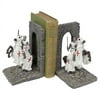 Design Toscano Knights of the Digital Realm Sculptural Bookends