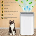 thumbnail image 5 of Nuwave OxyPure Portable Air Purifier for Home, Air Cleaner up to 1361 Sq ft.  and True HEPA Filter for Captures 99.97% of Particle for Smoke Pollen Dander Hair Smell, Room, 5 of 12