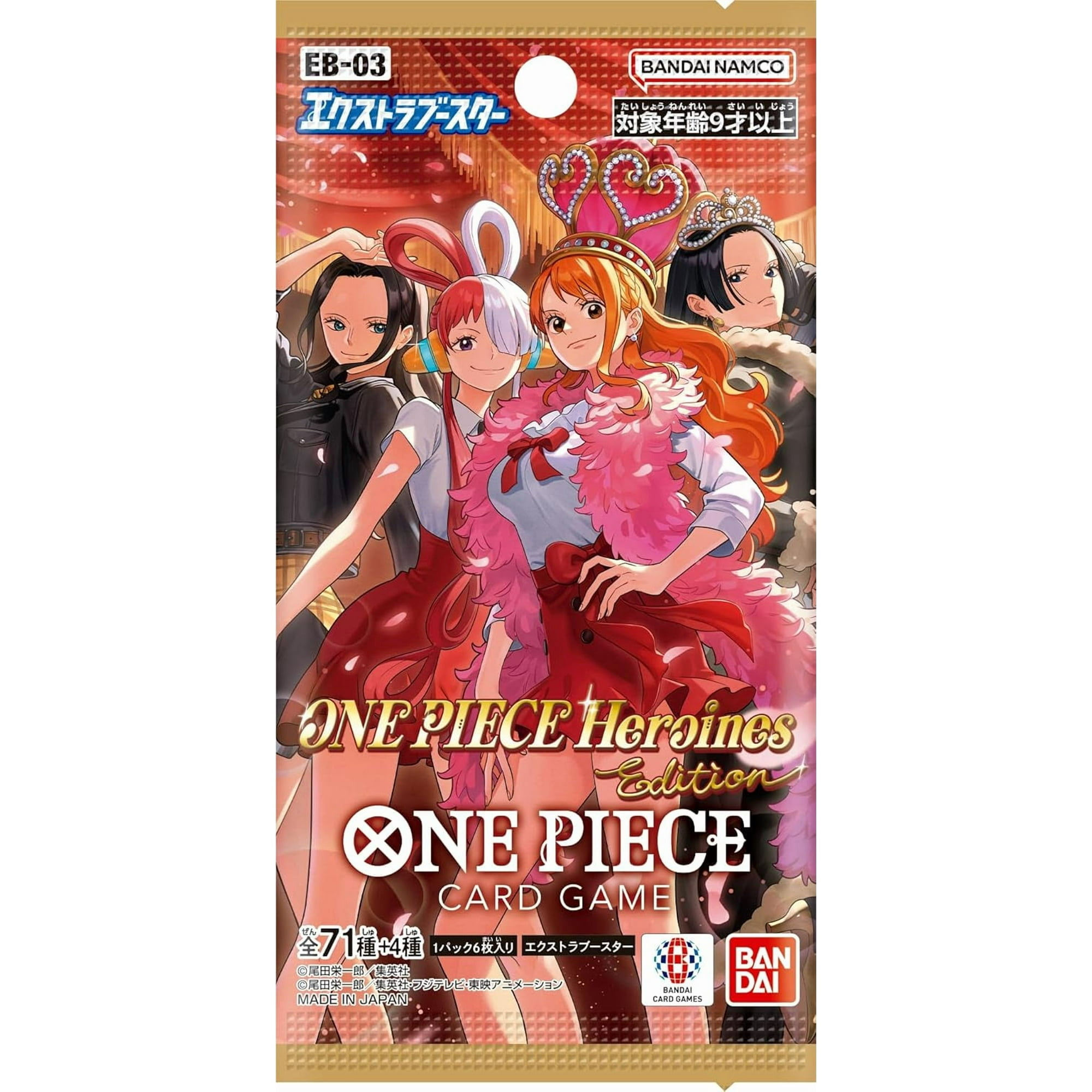 One Piece Card Game Extra Booster Heroines Edition EB-03 Booster