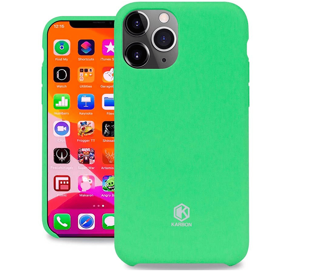 Evutec Karbon Silicone Case Iphone 11 Pro Max Ultra Thin Protective Shockproof Drop Protection Soft Cover 6 5 Inch Green Walmart Com Walmart Com