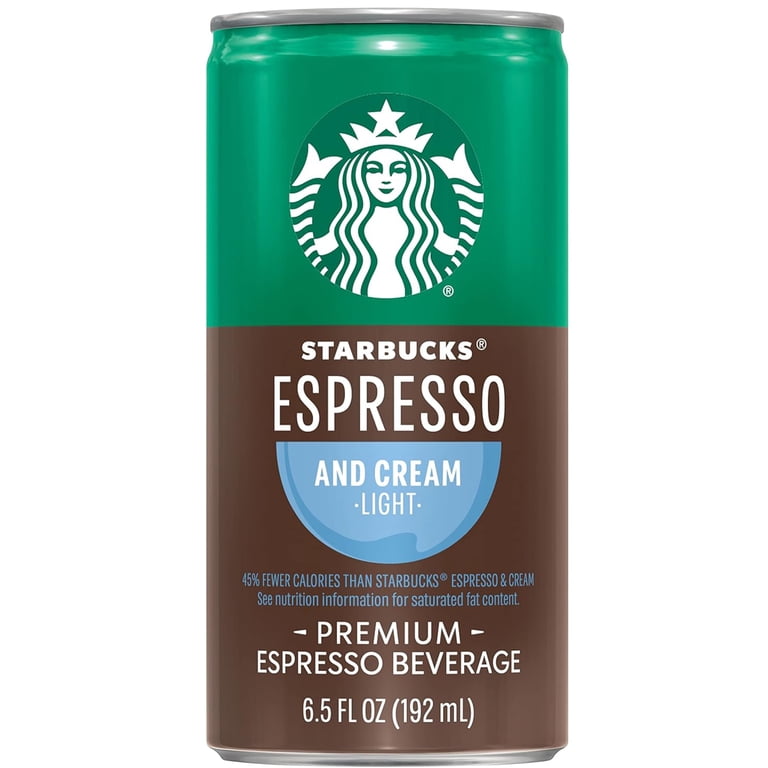 Starbucks Doubleshot Espresso & Cream Light, 6.5 fl oz, 12 Pack photo 2