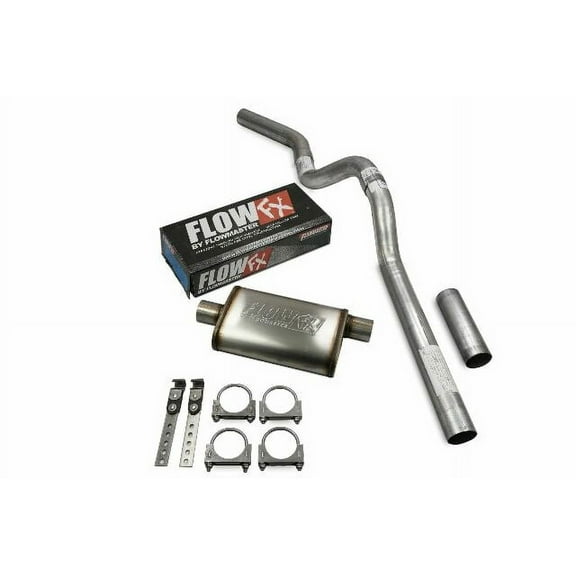 Chevy Tahoe 00-06 3" Single Exhaust Kit C Exit Flowmaster Flow FX No Tip