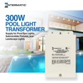 thumbnail image 2 of Transformador de luz para piscina Intermatic PX300 300W 12V/13V/14V, 2 of 7