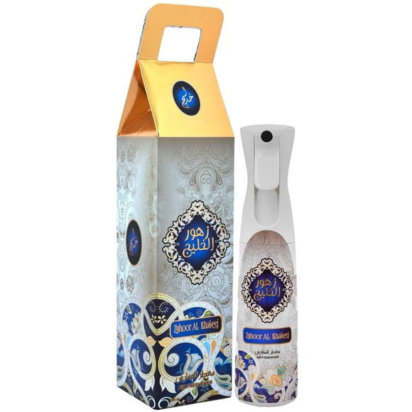 Zahoor Al Khaleej Air Freshner - 320 ML (10.8 oz) Fragrances Crafted to Eliminate Unpleasant Odors by Khadlaj