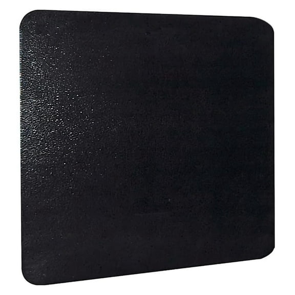 Stove Board - 32" x 28", Black, Steel - Fire Board for Wood Stoves, Pellet Stove Hearth Pad and Heat Protection