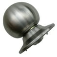 thumbnail image 4 of Poignée de Porte Ronde en Acier Inoxydable Brossé Bouton Chambre Pa Intérieur Boutons, 4 of 8