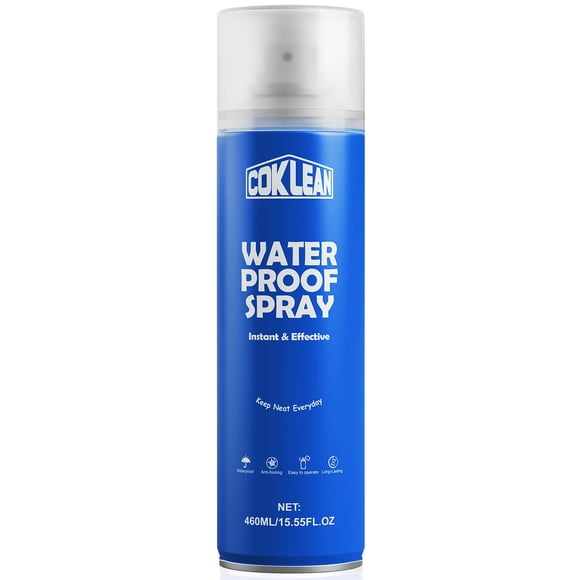Spray impermeabilizante para calzado Coklean 460 ml, repelente nanotecnológico