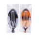 thumbnail image 5 of Qarigey Elija con clip de lentejas para peinados de moda Simple y de moda Se puede recortar verticalmente Negro brillante tamaño grande-14 cm Type2 NO2, 5 of 6