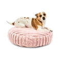 thumbnail image 5 of Vibrant Life Small Round Ribbed Orthopedic Dog Bed, Pink, 22", 5 of 6
