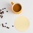 thumbnail image 4 of Flmtop 2PCS Silicone Table Mat Solid Color Table Placemat Raised Edge Spill-Proof Coasters Non-slip Heat-Resistant Dining Table Protection Pad Suitable for Dining Table Decorations, 4 of 10