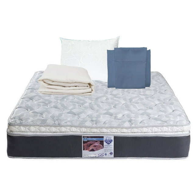 Colchón Individual + Almohada Osos + Sábanas + Protector de colchón Spring Air Marte