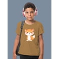 thumbnail image 2 of Cute Shiba Inu T-Shirt Juniors -Image by Shutterstock,  Small, 2 of 4