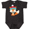 thumbnail image 3 of Inktastic Winter Fox, Cute Fox, Fox with Hat, Fox with Scarf Boys or Girls Baby Bodysuit, 3 of 5