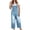 BU1, variant on Womens Denim Bib Overalls Barrel Leg Adjustable Strap Jean Pants Jumpsuits with Pockets,BU2,XXL