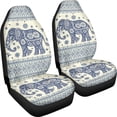 thumbnail image 3 of XYZCANDO Elephant Front Seat Cushion Protections for Man Comfortable Car Seat Covers Removable Easy to Install, for Sedan Auto SUV, 3 of 10