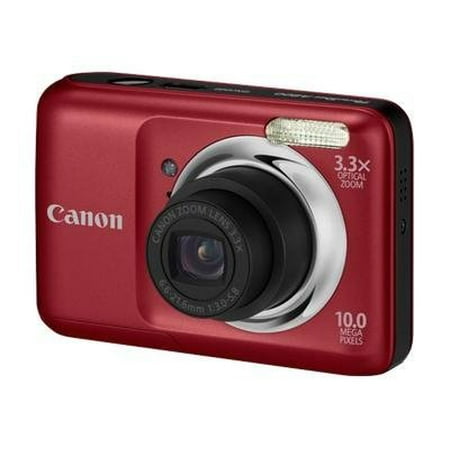 Canon PowerShot A800 10 Megapixel Compact Camera, Red